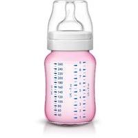 Philips Avent Classic+ Feeding Anti-Colic Bottle 260ml/9oz Twin Pink SCF564/27