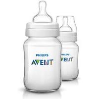 philips avent classic feeding anti colic bottle 260ml9oz twin scf56327