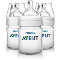 philips avent classic feeding anti colic bottle 125ml4oz 3 pack scf560 ...