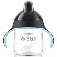 philips avent no drip spout cup 9oz scf75300 12m black