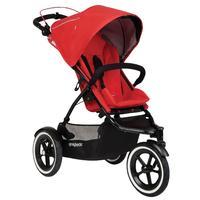 phil teds navigator v2 pushchair cherry