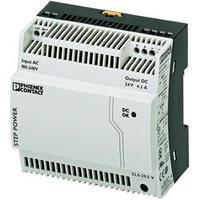 Phoenix Contact STEP-PS/1AC/24DC/4.2 DIN Rail Power Supply 24Vdc 4.2A 100W