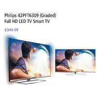 philips 42pft630912 graded 6000 series full hd led tv with ambilight 2 ...