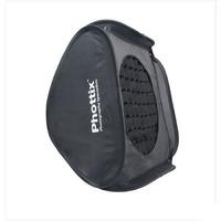 phottix transfoldersoftboxdeluxe kit with mask and grid 60x60cm
