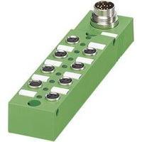 Phoenix Contact 1516205 SACB- 8/3-L-M16-M8 Sensor / Actuator Box With M8 Slots, Metal Thread Green