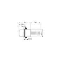 Phoenix Contact 1520039 SACC-E-M12FS-5CON-M16/0, 5 M12 Sensor / Actuator Build-in Plug Connector