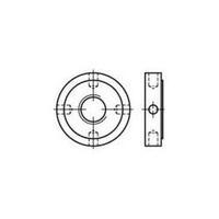 Phillips nuts M24 DIN 1816 Steel 10 pc(s) TOOLCRAFT 137264