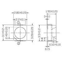 Phototransistor PLCC2 1200 nm Everlight Opto PT 67-21B/L41/TR8