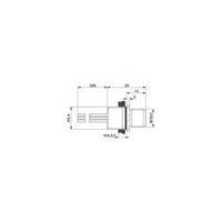 Phoenix Contact 1513774 SACC-E-M12MS-8CON-PG9/0, 5 M12 Sensor / Actuator Build-in Plug Connector