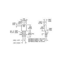 Phototransistor 4.45 x 5.72 mm Honeywell SDP8600-001