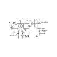 Phototransistor 4.57 x 3.3 mm Honeywell SDP8436-003