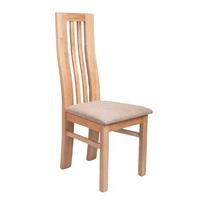 phoenix oak dining chair pair