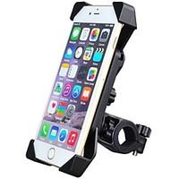 Phone Holder Stand Mount Bike / Motorcycle / Outdoor Handlebar Adjustable Stand Plastic for Mobile Phone