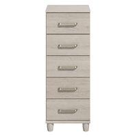 Phoebe 5 Drawer Narrow Chest Elm