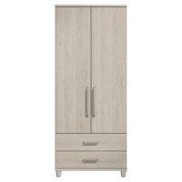 phoebe 2 door gents wardrobe elm