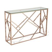 Phoenix Console Table Rose Gold
