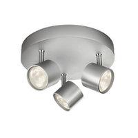 Philips Star LED 3 Plate Spotlight Aluminium