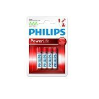 Philips AAA Alkaline 1.5v Batteries - 4 Pack