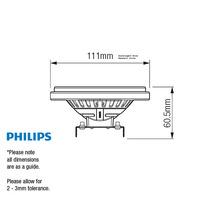 Philips 10W Dimmable LED AR111