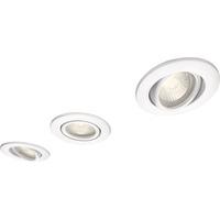 philips roots recessed spot light white