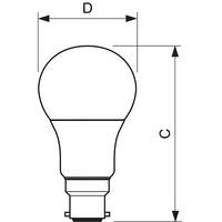 Philips 11W Frosted CorePro LEDbulb - Very Warm White (BC/B22)