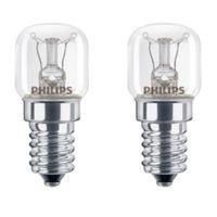 Philips E14 25W Incandescent Dimmable Light Bulb Pack of 2