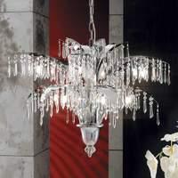 Phoebe Chandelier Twelve Bulbs Chrome