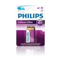 philips 1x lithium ultra 6fr61 batterie 9v