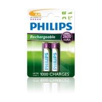 Philips 2x MultiLife 2600mAh AA / HR6