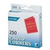 Photo Album Company Photo Corners White Pack of 250
