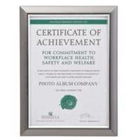 Photo Album Company Premier Certificate Frame A4 Smoke