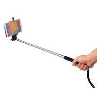 phot r selfie stick monopod black and smartphone holder