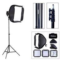 phot r professional 40cm softbox and 3m light stand kit
