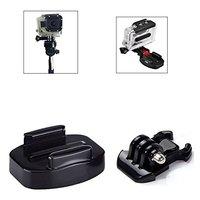 Phot-R Quick Release Buckle & Flat Tripod Mount for GoPro Hero