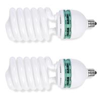 Phot-R 2x 200W 220V 5500K E27 Fluorescent Light Bulb
