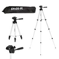 Phot-R 4-Section Tripod with 3-Way 360° Panhead