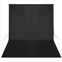 Phot-R Cotton Muslin Backdrop\'s (1.8x3m, Black)