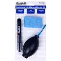 Phot-R Professional 3-in-1 Camera Lens Cleaning Kit