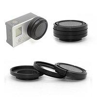Phot-R 37mm UV Filter, Lens Cap & Adapter Kit for GoPro Hero 3 & 3+