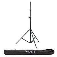 phot r 24m air cushioned light stand with carry case