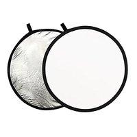 Phot-R 80cm Silver and White Studio Reflectors