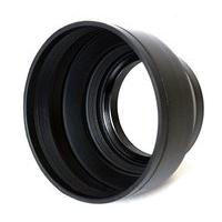 Phot-R 55mm Rubber Wide-Angle Multi-Lens Hood