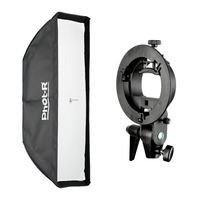 Phot-R 22x90cm Bowens Softbox with Bowens S-Type Bracket