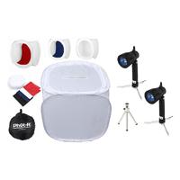 Phot-R 30cm Light Tent with 50W Continuous Lighting Kit