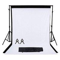 Phot-R Non-Woven Backdrop Kits (2 x 3m, 3x3m Black + White)