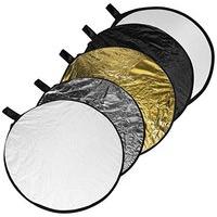 Phot-R 56cm Collapsible 5-in-1 Studio Reflector