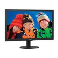 Philips 22 LED 1920 x 1080 Full HD Monitor - Black