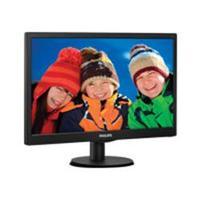 philips 20 led 1600 x 900 monitor 169 6001 vesa black bezel