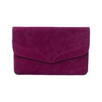 Phase Eight Caitlin Suede Clutch
