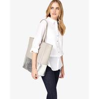 Phase Eight Lucy Metallic Leather Tote
